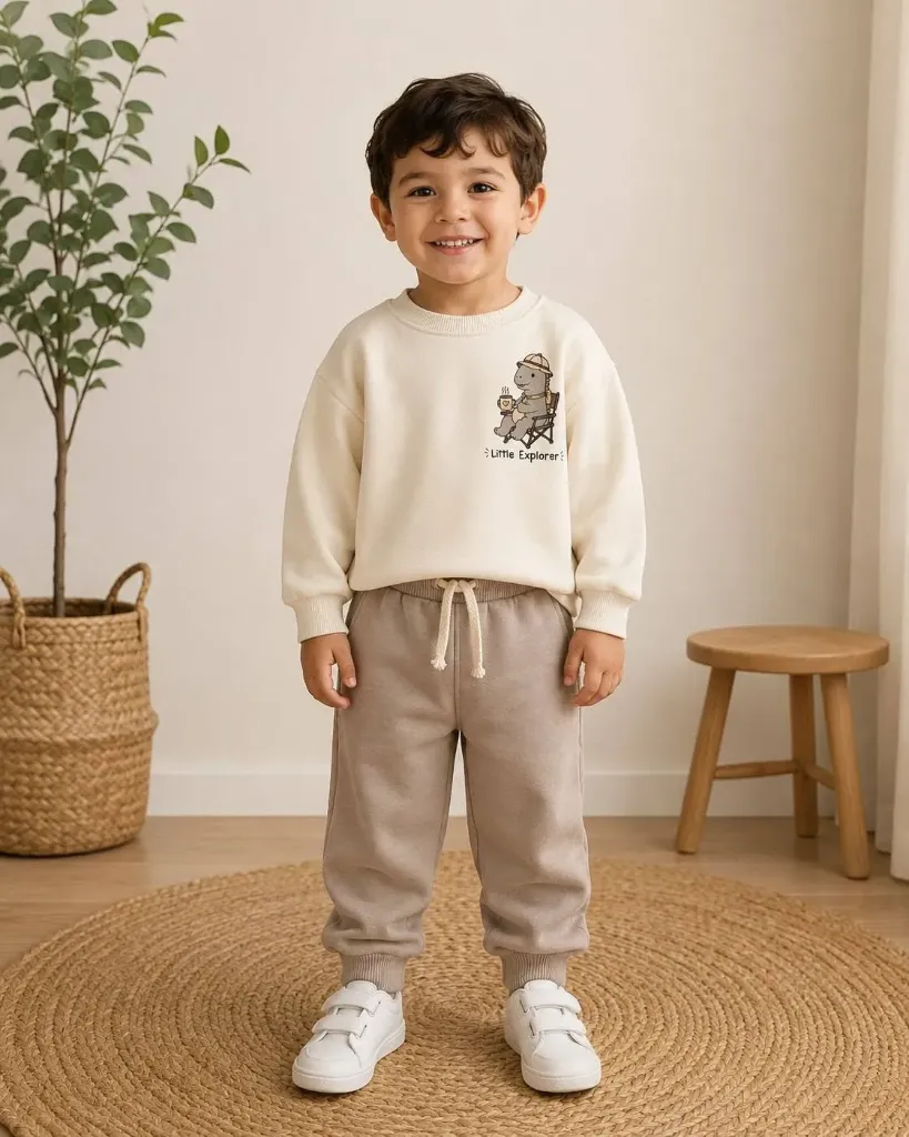 Little Explorer- Greige