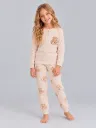 Teddy Bear Beige Pajama (6 to 10 years)