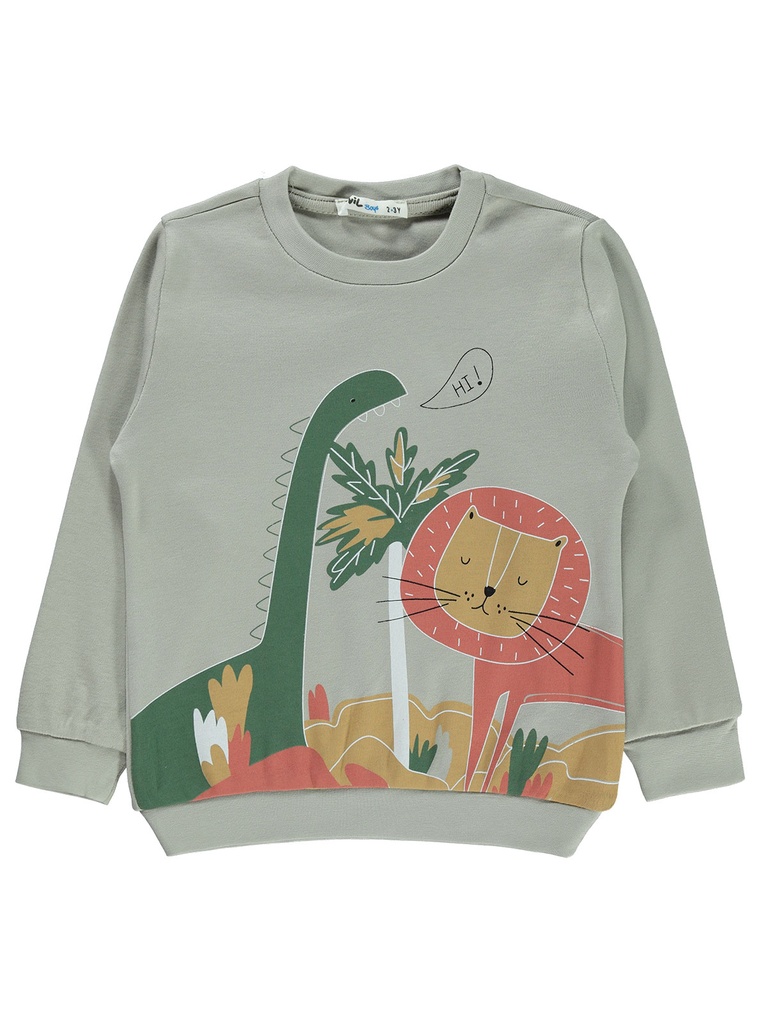 Grey Animals Sweatshirt