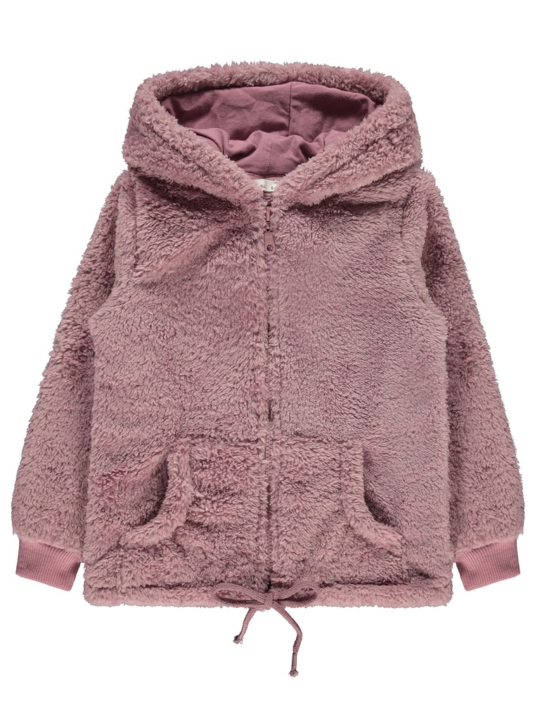 Fuzzy Fluffy Mauve Cardigan (6-10 years)