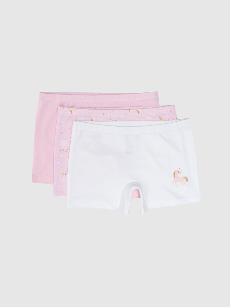 3-Pack Unicorn Cotton Boxers