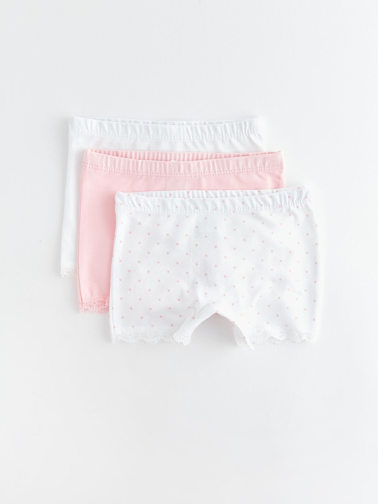 3-Pack Girl Cotton Boxers