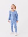 Blue Floral Long Sleeve Set