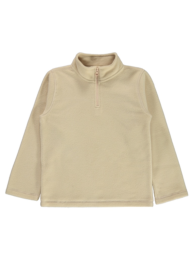 Beige Polar Fleece Sweatshirt (6-9 years)