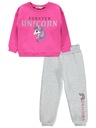 Fuchsia Unicorn - Fleece inside Tracksuit