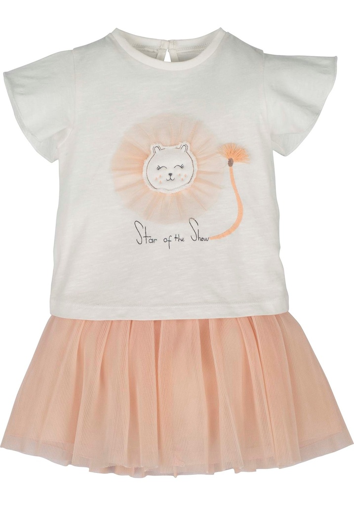 Lion Baby Girl Skirt Set