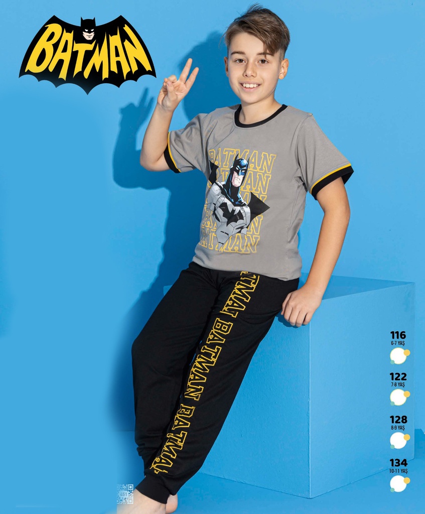 Batman Pajama(3-6 years)
