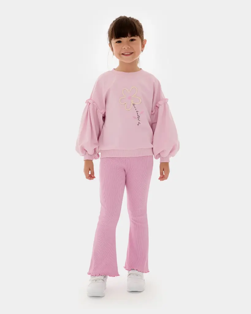 Spanish Leg Tights 2-Piece Girls' Set (4-7 Years)