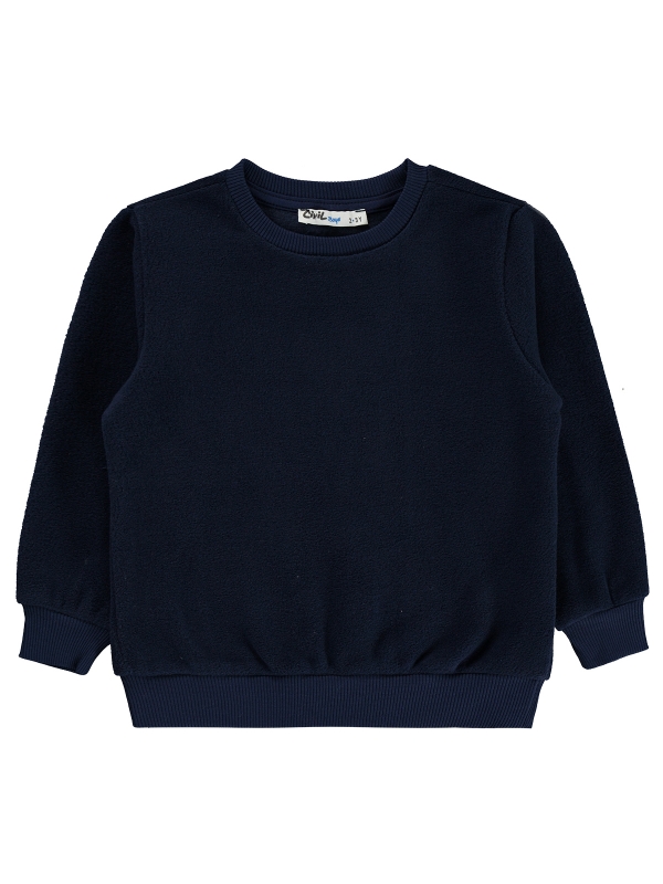 Navy Blue Fleece Sweatshirt (2-5 years)  