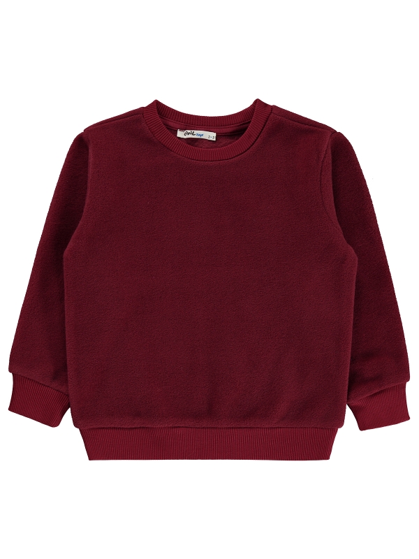 Burgundy Fleece Sweatshirt (2-5 years)