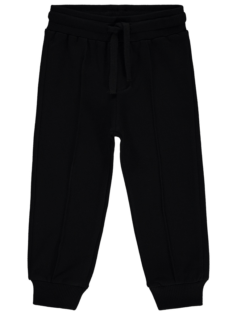 Black Cotton Sweatpants (2-5 Years)