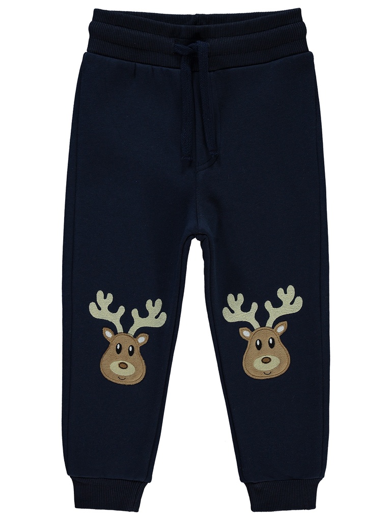 Deer Navy Blue Sweatpants (2-5 Years)