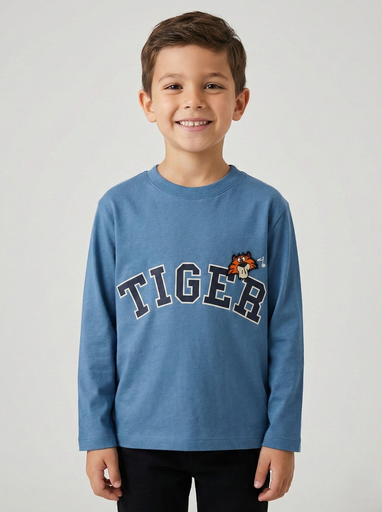 Tiger long sleeve T-shirt (2-5 years)