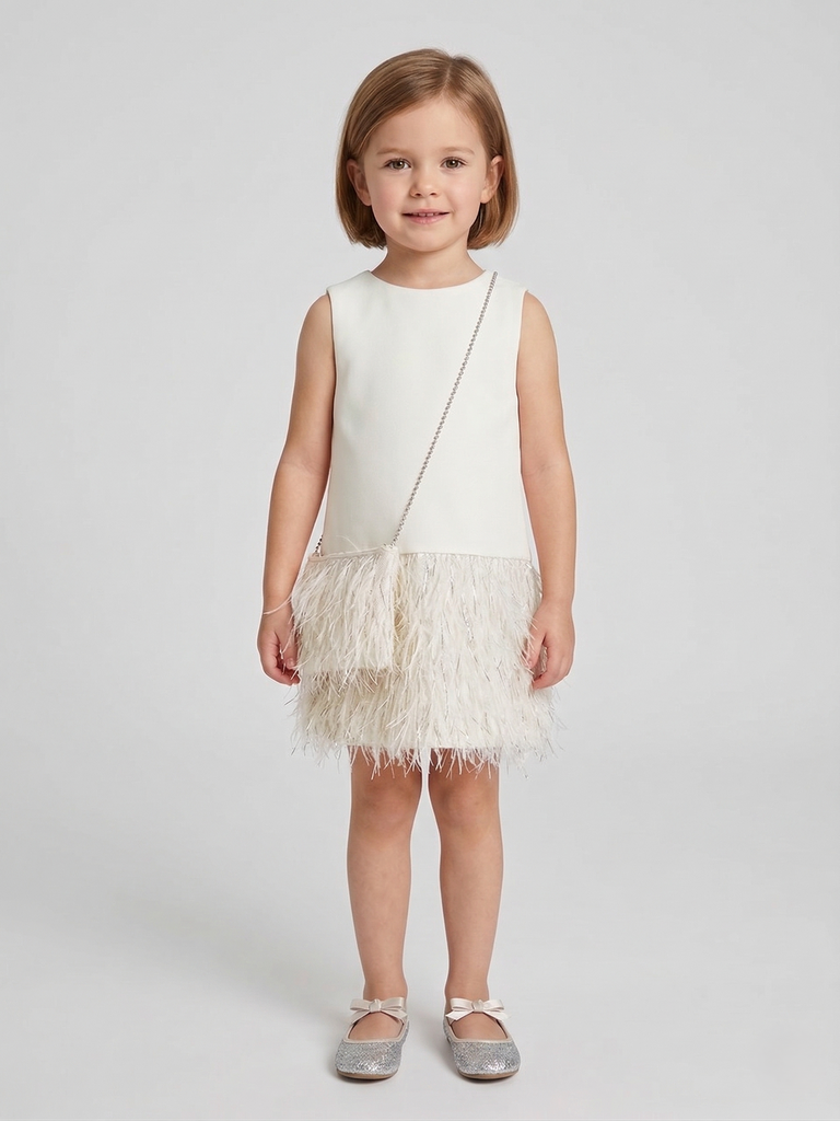 White Dress & Bag 