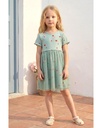 Green Hearts tutu Dress