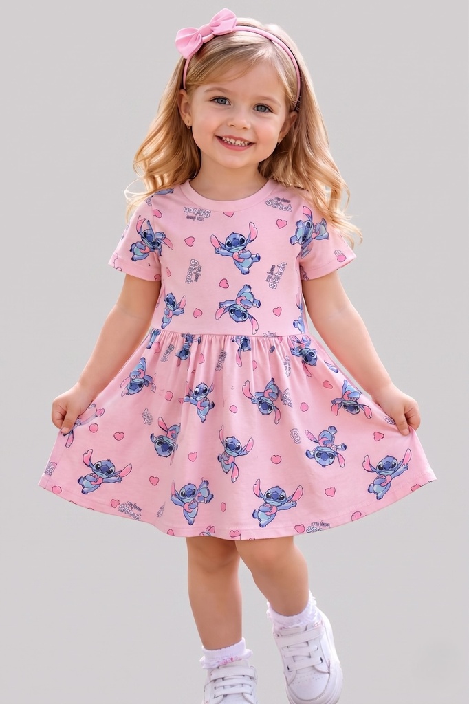 Stitch Pink Dress
