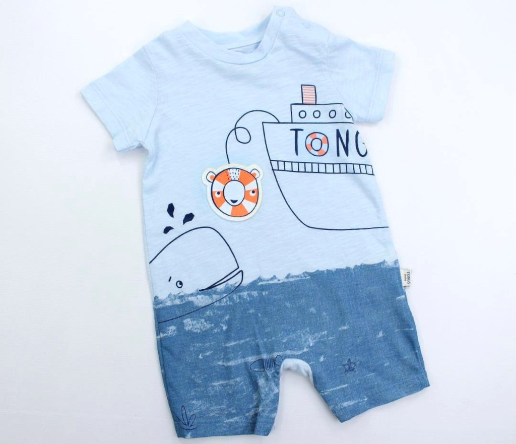Blue Whale Romper