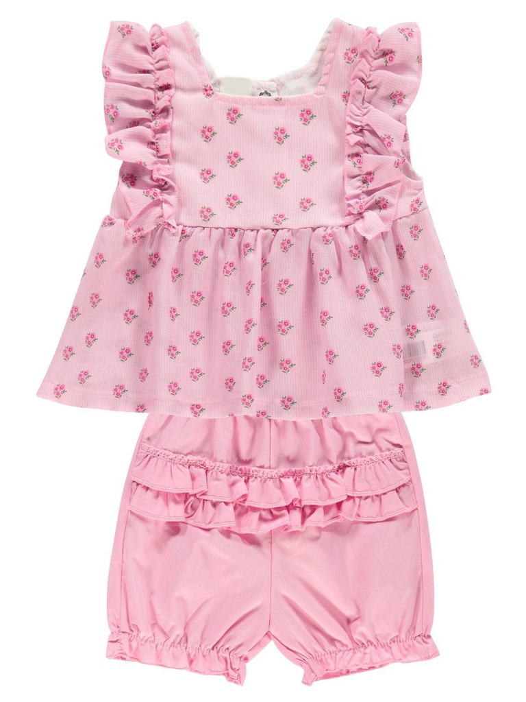 Pink Floral Set of 2