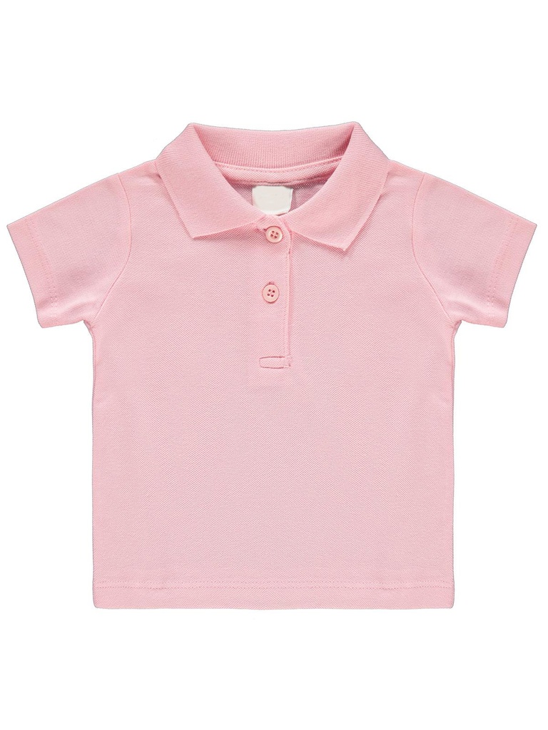 Unisex Pink Polo T-shirt