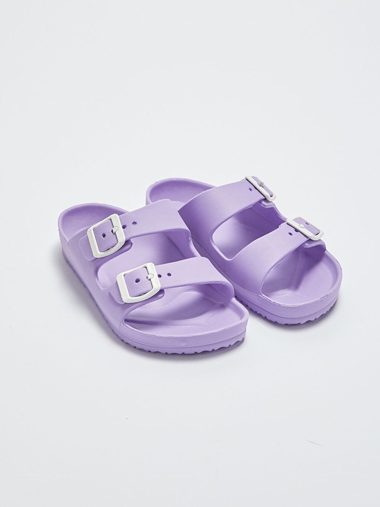 Purple Double Band Slippers