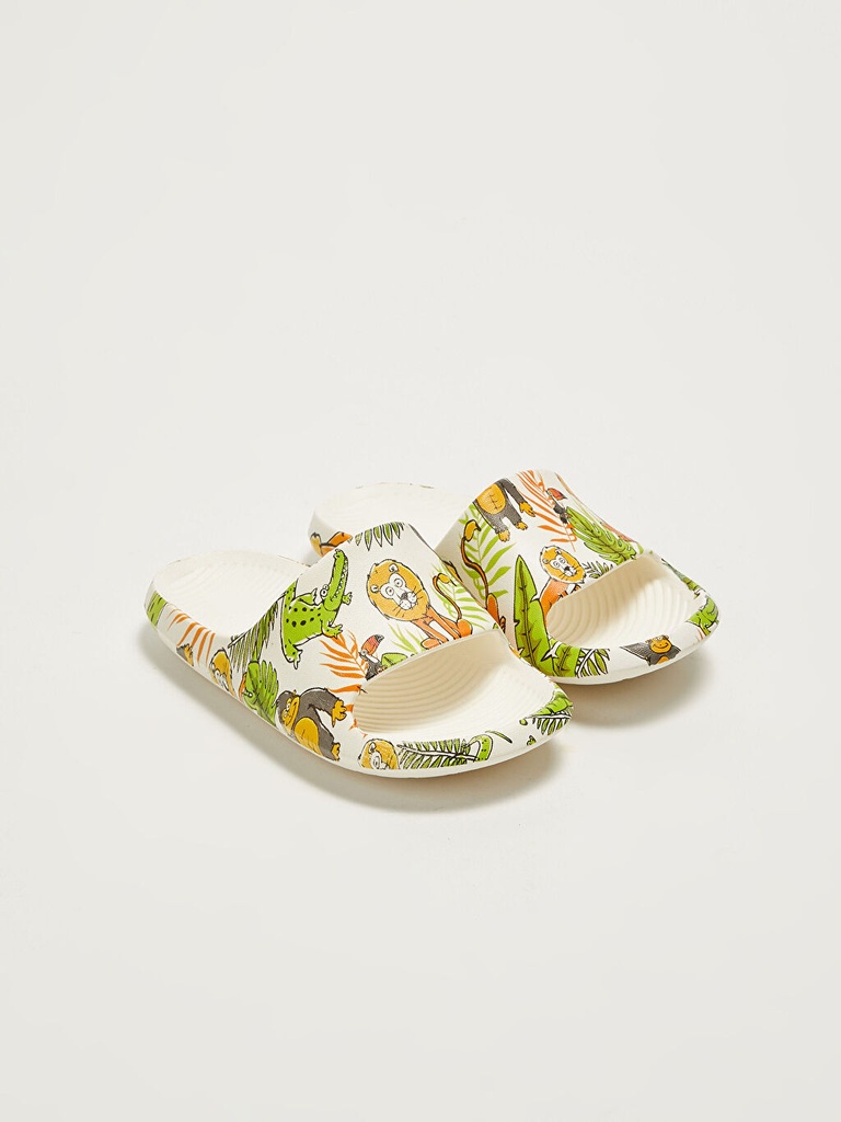 Printed Jungle Single Band Slippers