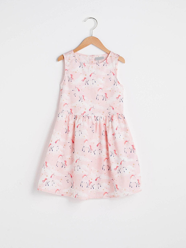 Pink Unicorns Dress