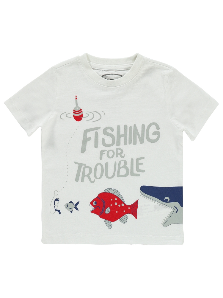 Fishing for trouble T-shirt