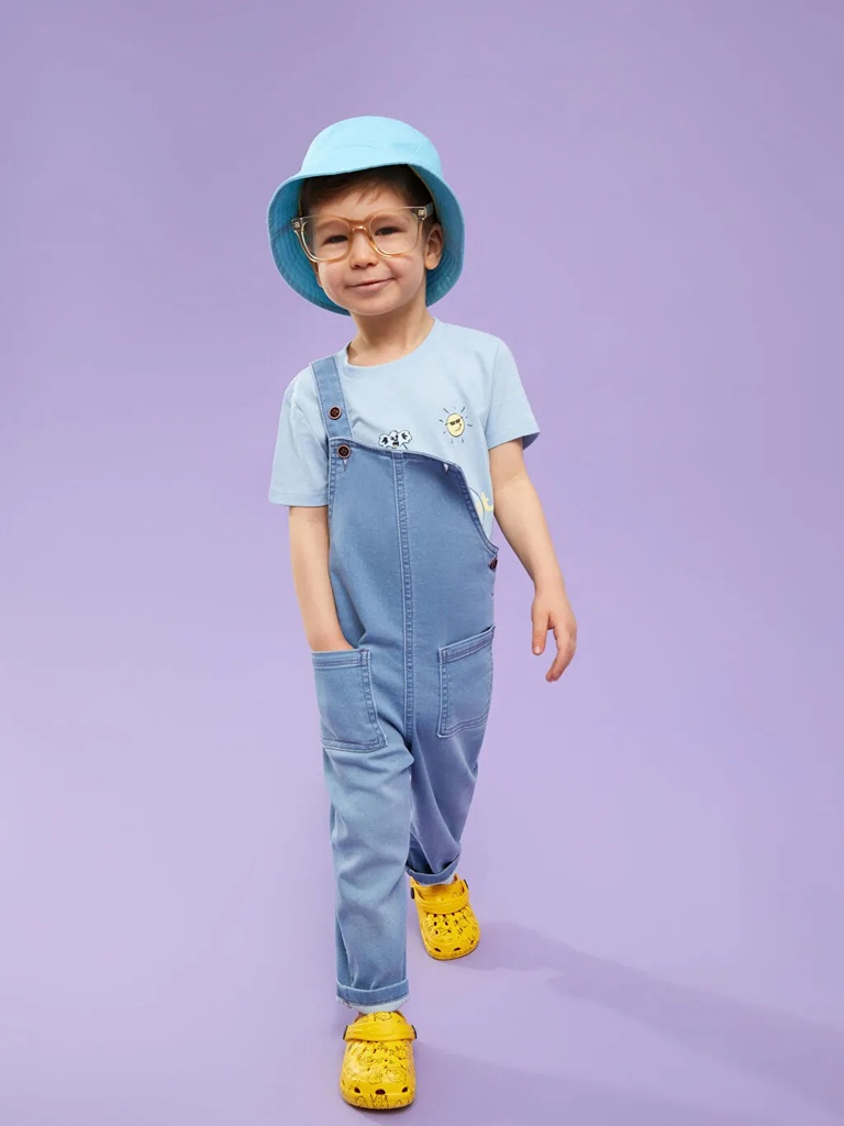 Blue monkey T-shirt