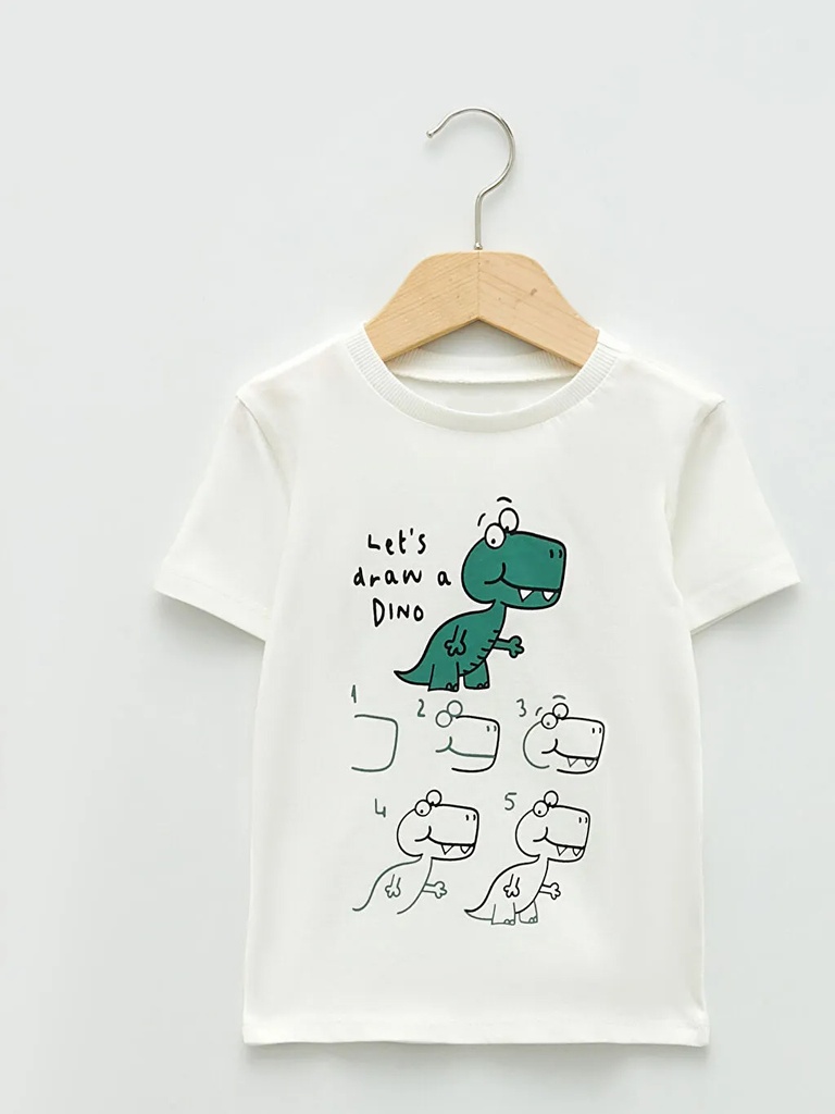 Let's Draw a Dino T-shirt