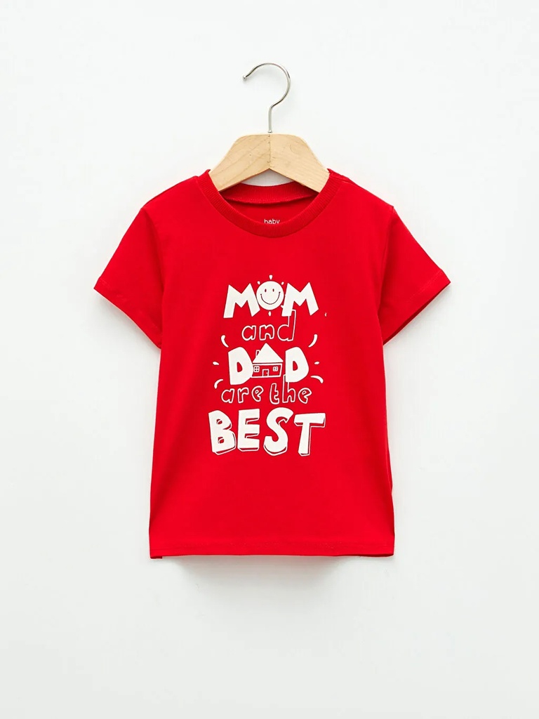 Mom & Dad red T-shirt