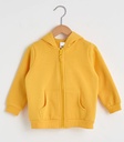 Mustard sweatshirt - Fleece Inside