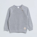 Grey Knitwear Sweater
