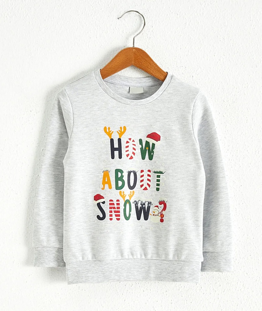 How about snow Sweatshirt