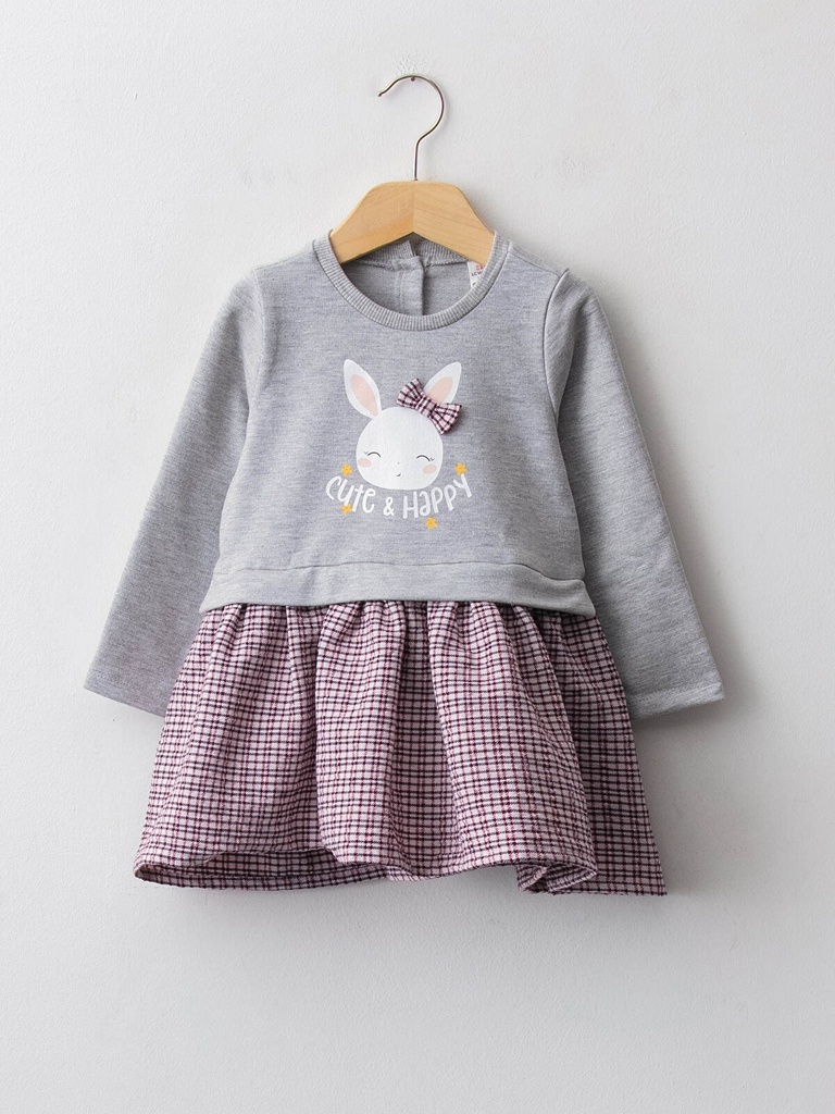 Rabbit Long Sleeve Dress