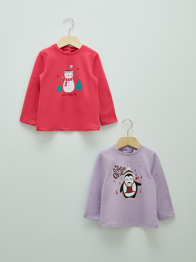 Set of 2 Long Sleeve T-shirts