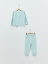 Pastel Green Velvet Pajama