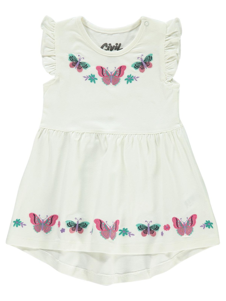 Butterflies Cotton Dress