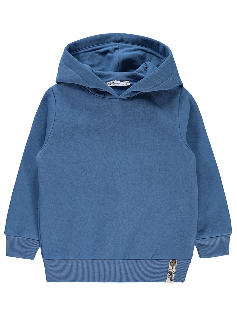 Fleece Hoodie- Blue