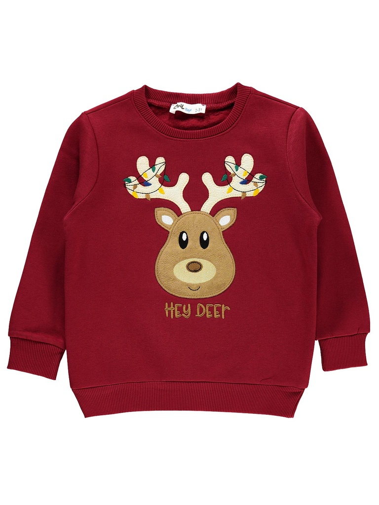 Deer Fleece Sweater