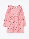 Pink Hears Long sleeve Dress