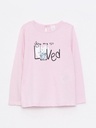 So Loved Pink Long sleeve T-shirt
