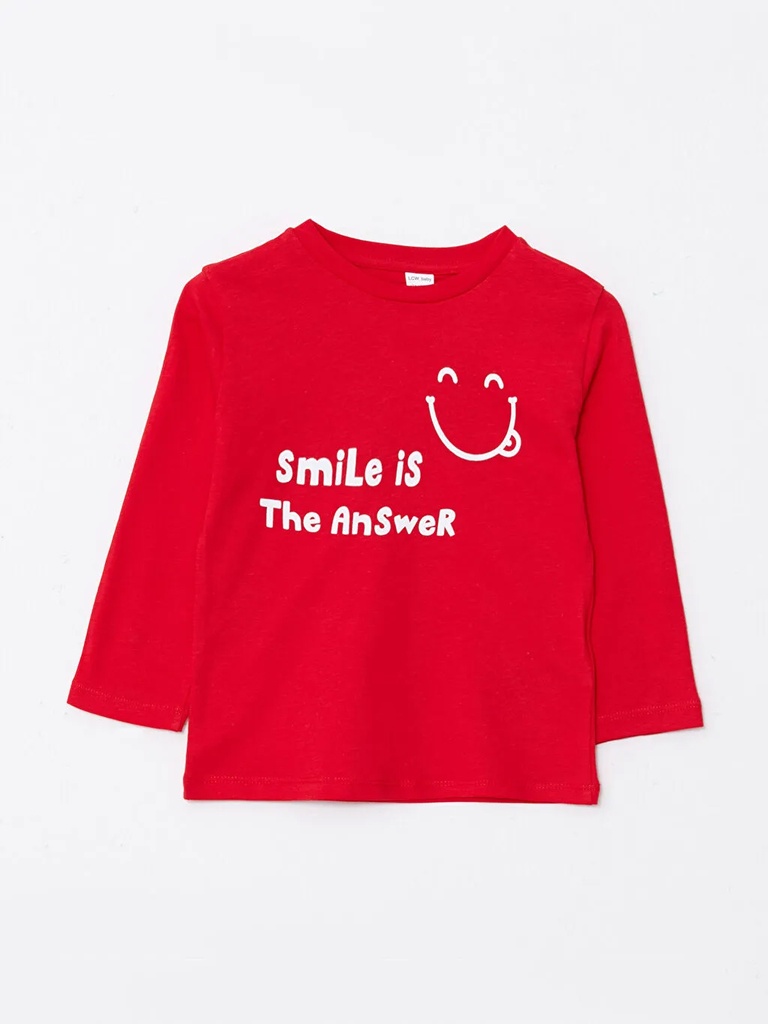 SMILE Long sleeve Top