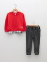 Red & Grey Boy Set