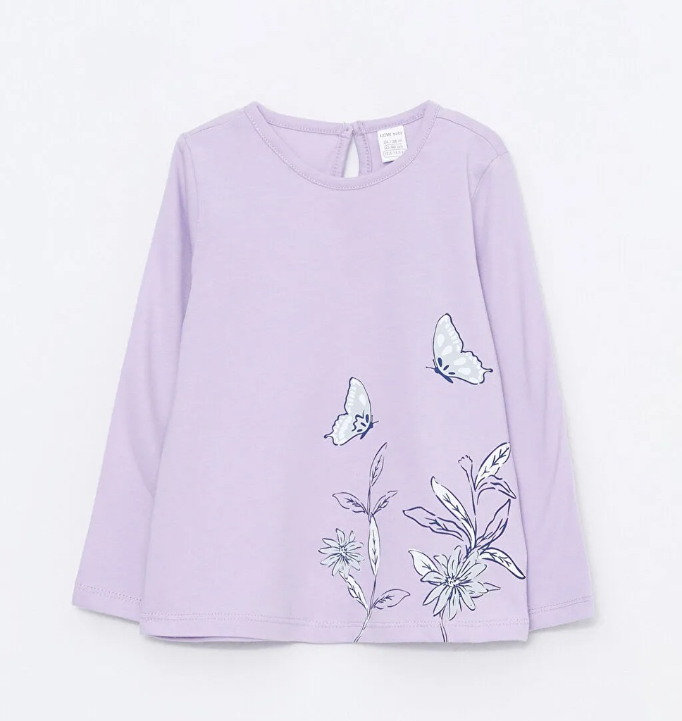 Lilac Long Sleeve Top
