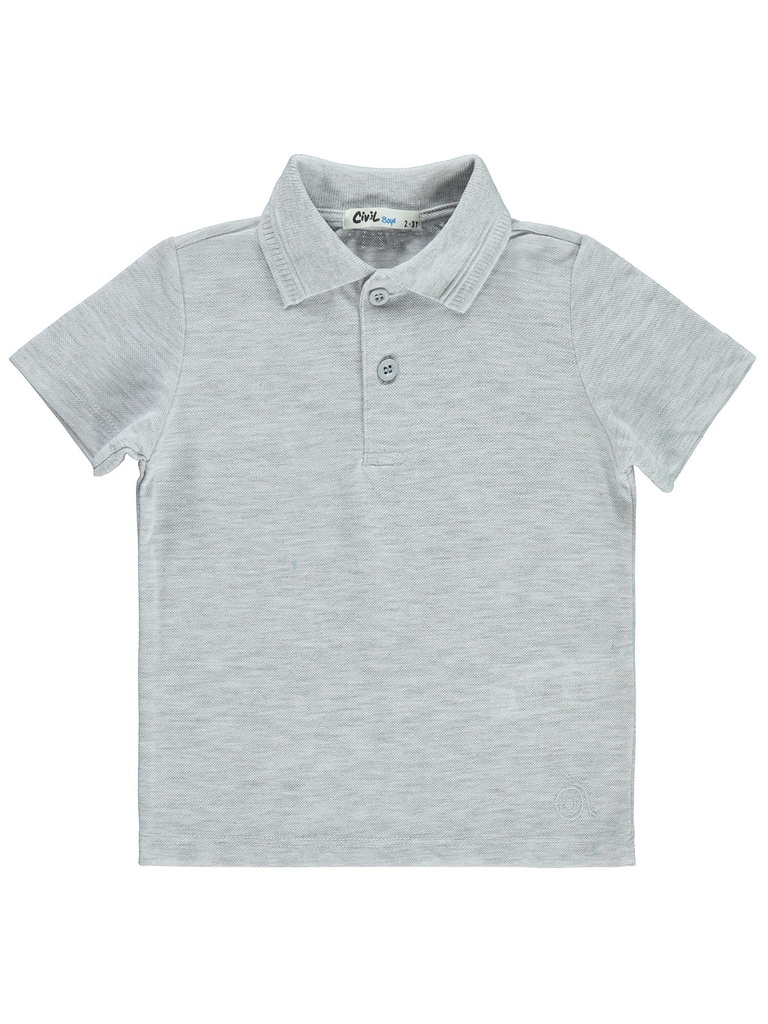 Grey Polo T-shirt