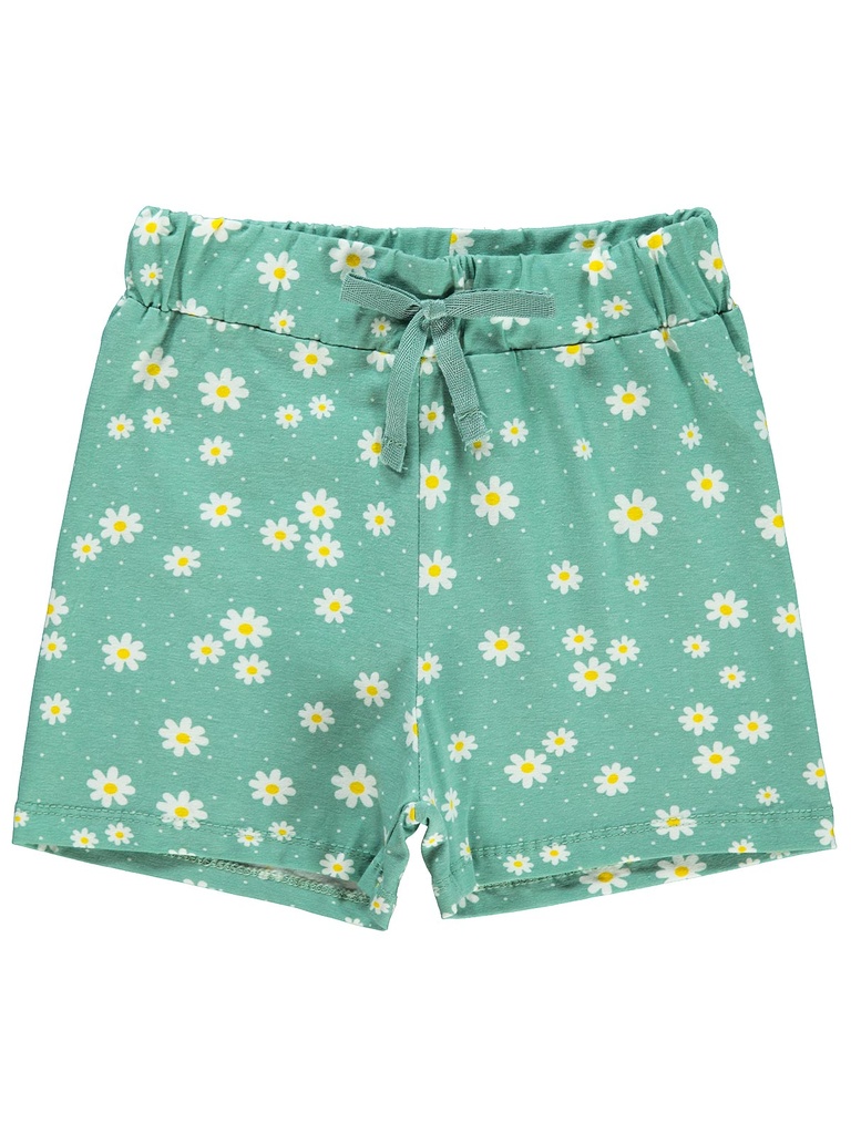 Green Floral Short