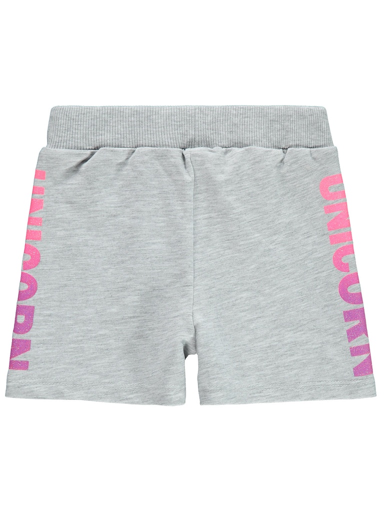 Unicorn Grey Cotton Short