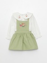 Set of Shirt & Salopette skirt