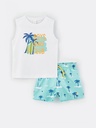 Beach Set - Cotton Top & Swim Short