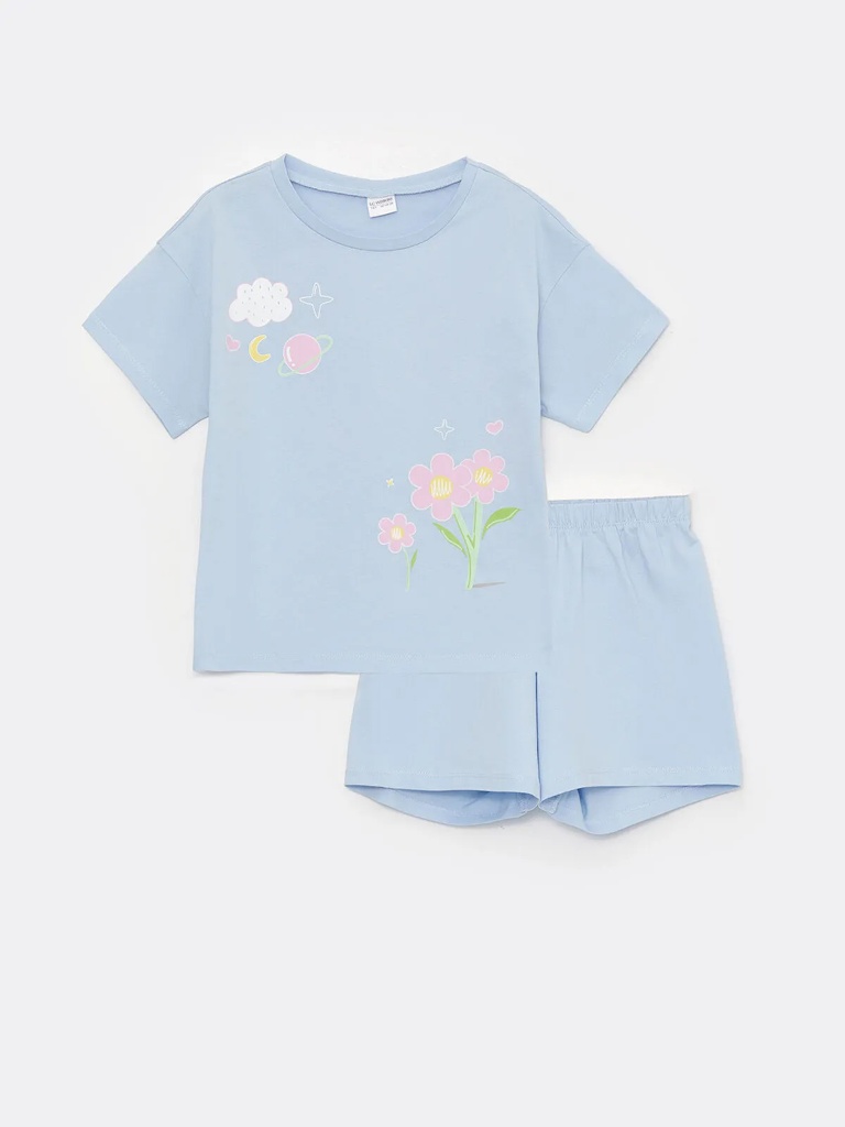 Blue Girl Pajama